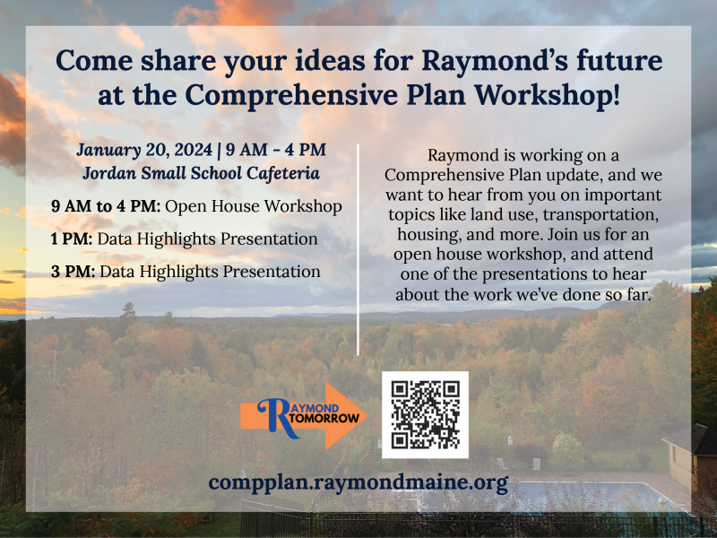 Comprehensive Plan Town of Raymond, Maine
